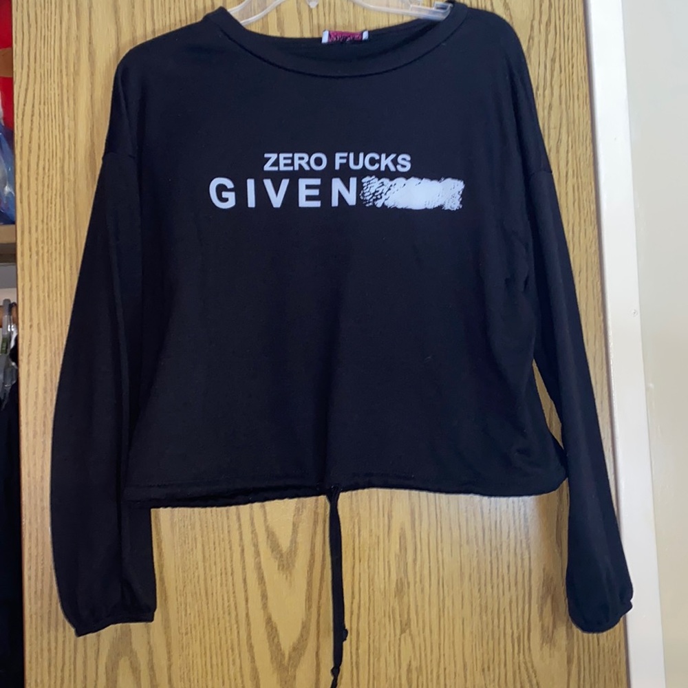 Crop hoodie